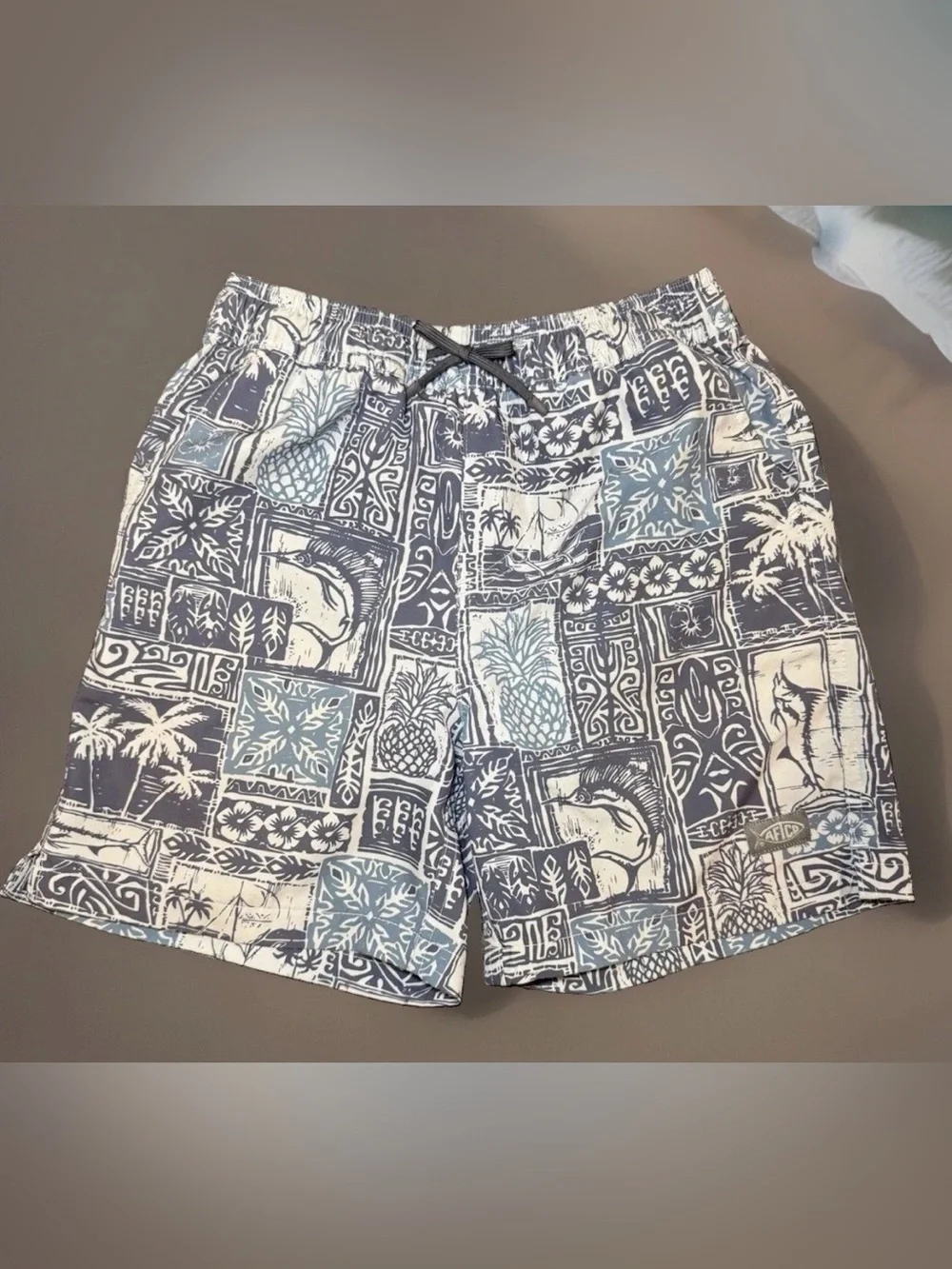 AFTCO Swim Boatbar Shorts Trunks Youth M 21